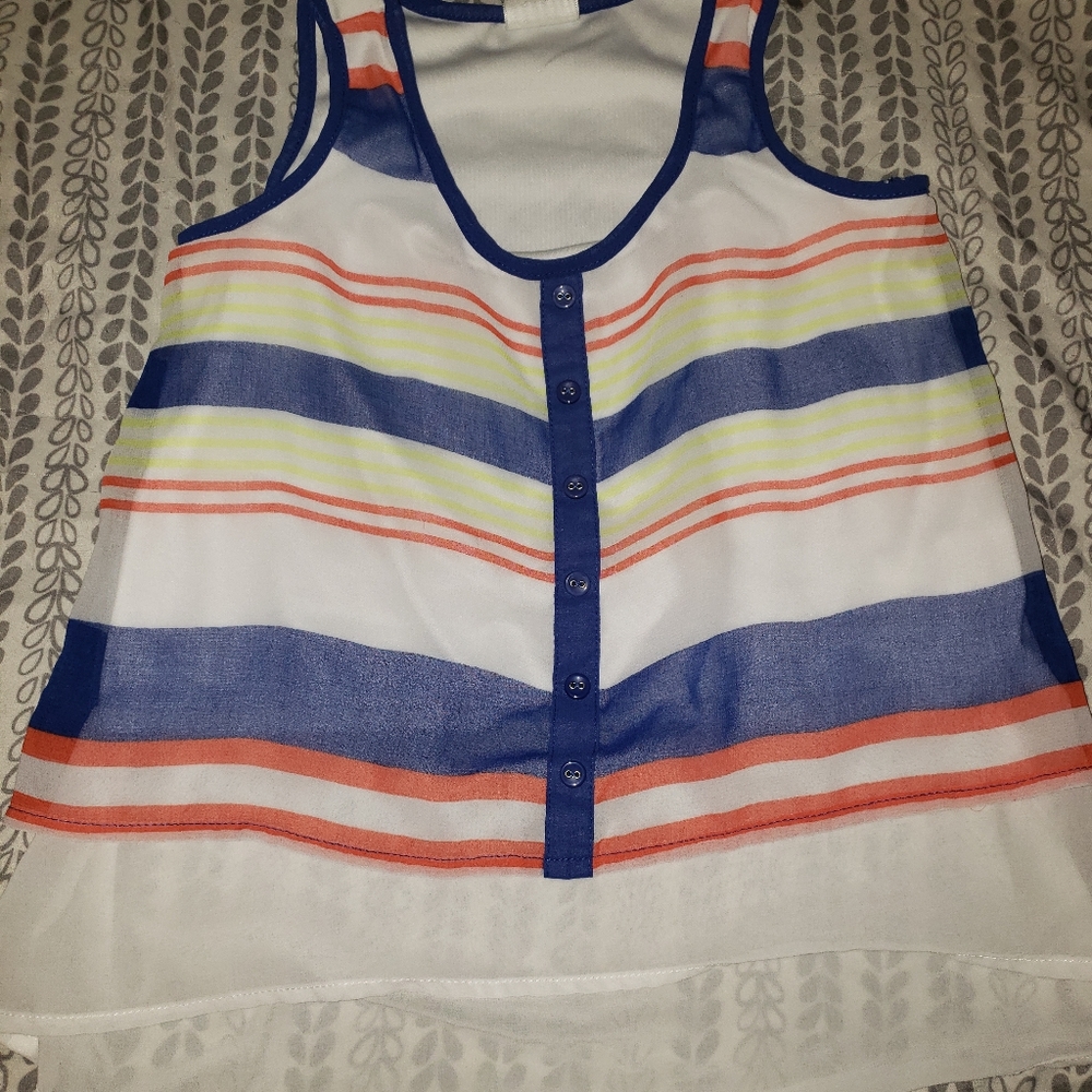 Disney Signed Button Down Top